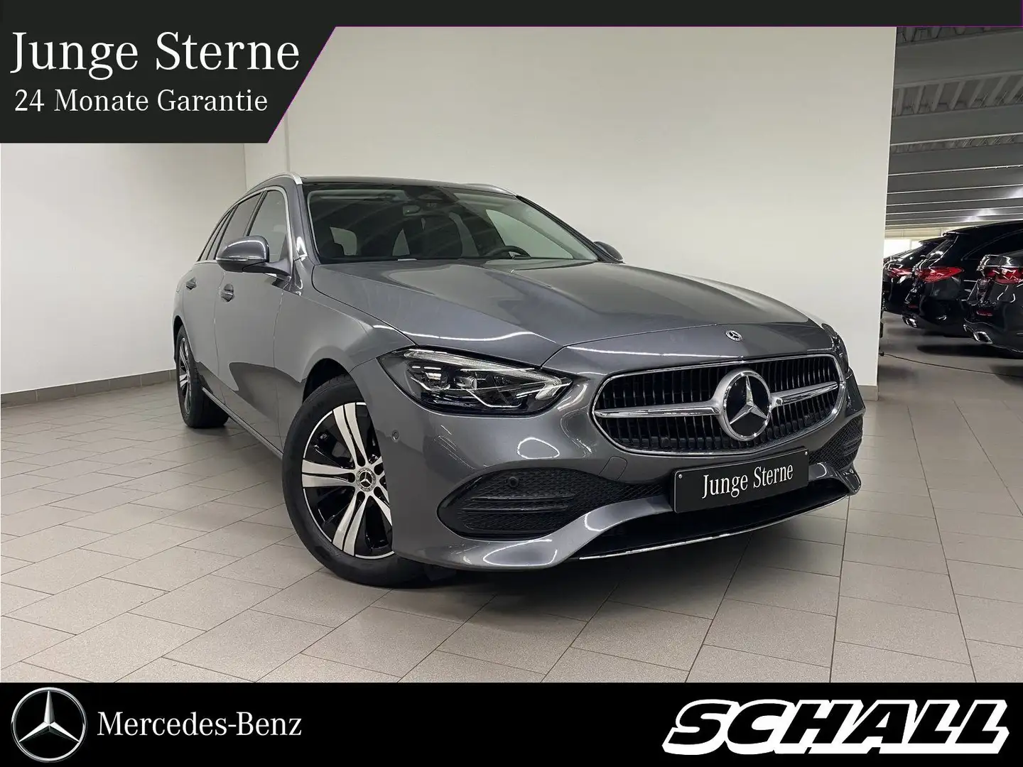 Mercedes-Benz C 180 T AVANTGARDE+PANO+LED+NAVI+KAM+AMBI+SPUR Grau - 1