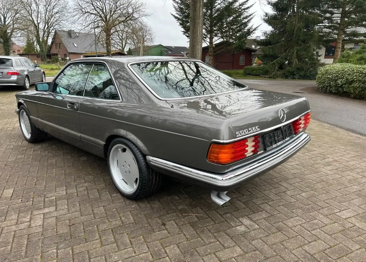 Mercedes-Benz S 500 W126 SEC 500 H Zulassung Oldtimer, foto 4
