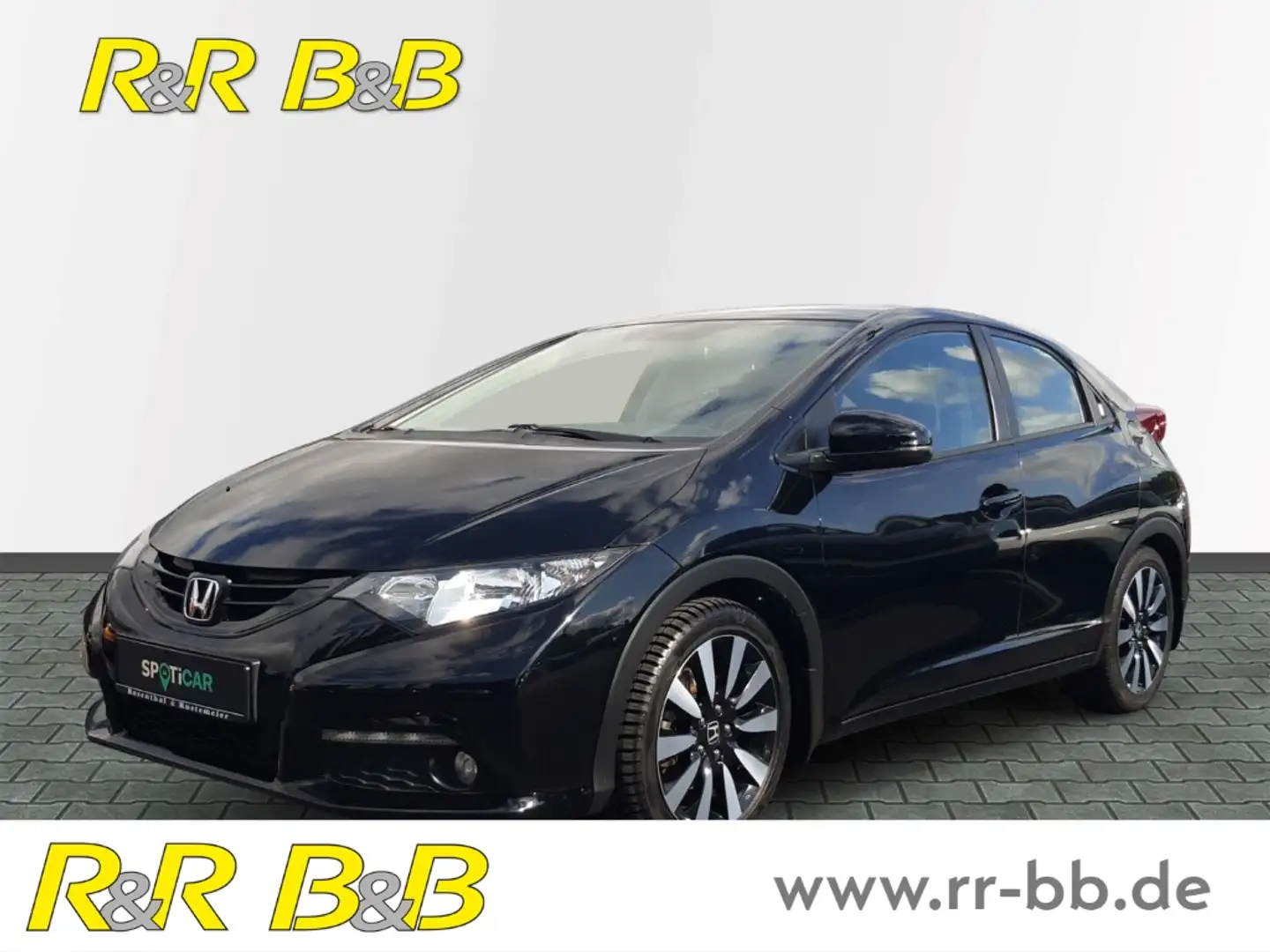 Honda Civic 1.8 i-VTEC Sport KLIMA-AUTOMATIK RÜCKFAHRKAMERA CD Negro - 1