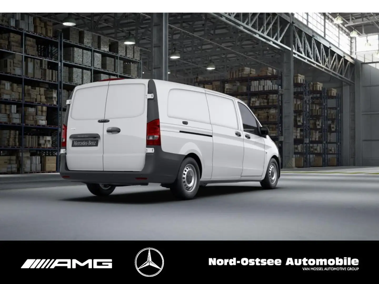 Mercedes-Benz Vito 116 extralang 9G TRONIC MBUX KAMERA 3 SITZE Blanc - 2