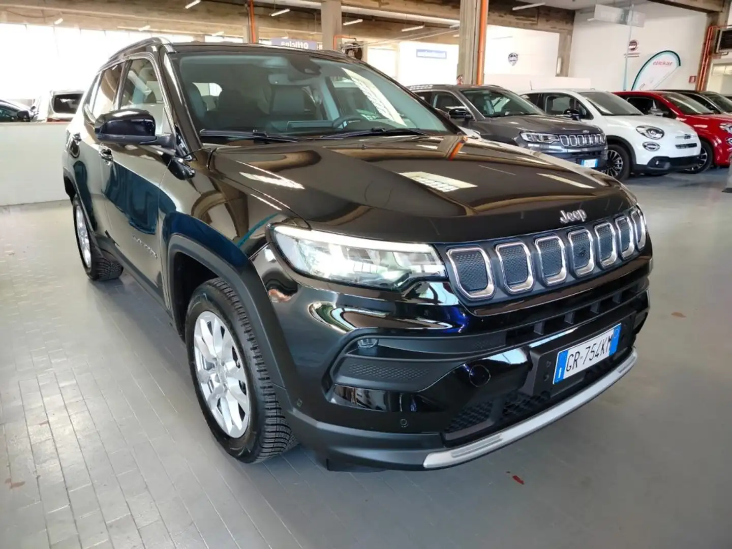 Jeep Compass 1.6 Multijet 130cv Limited PROMO Zwart - 2