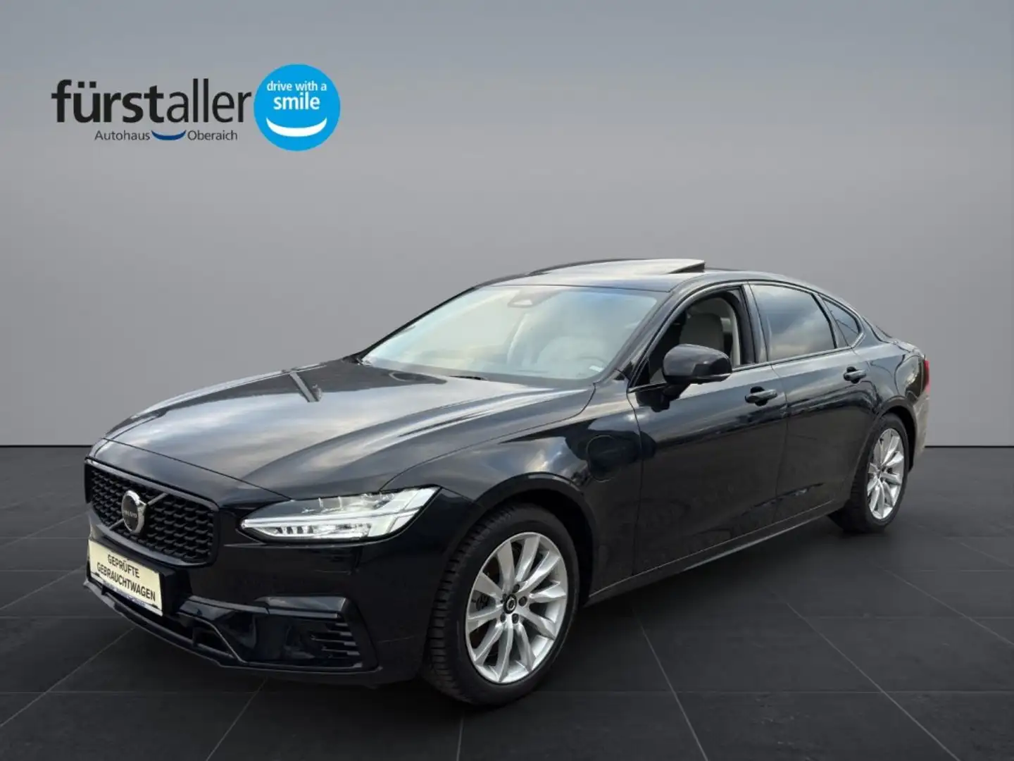 Volvo S90 Recharge Ultimate, T8 AWD Plug-in Hybrid Schwarz - 1