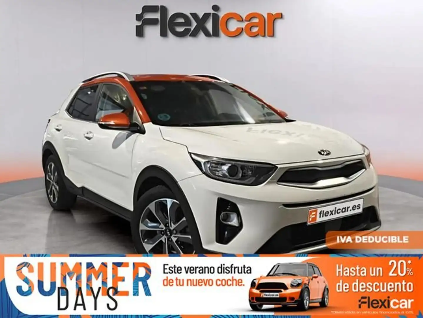 Kia Stonic 1.0 T-GDi 88kW (120CV) Tech DCT Blanco - 1