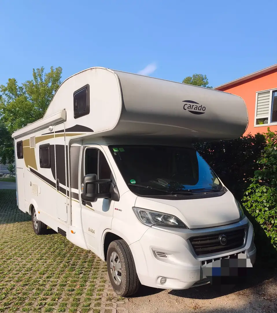 Caravans-Wohnm Carado Alkoven A 464 Weiß - 2