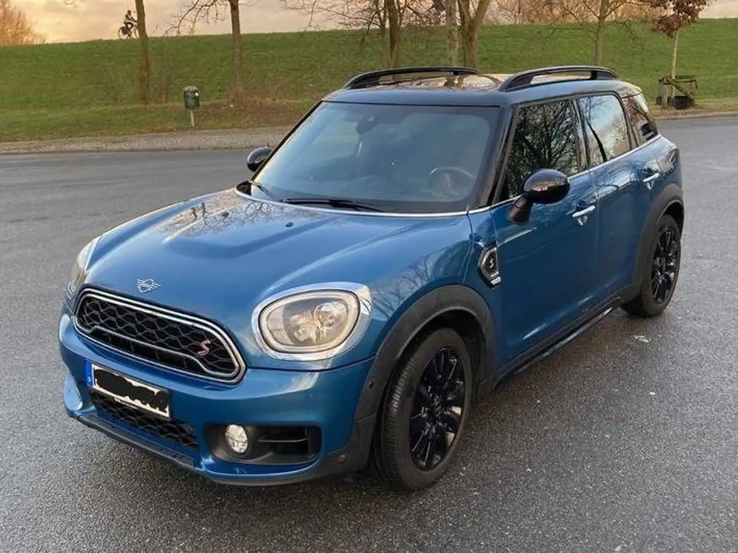 MINI Cooper S Countryman CarPlay Head-Up Display Led Panorama-Dach Blau - 1
