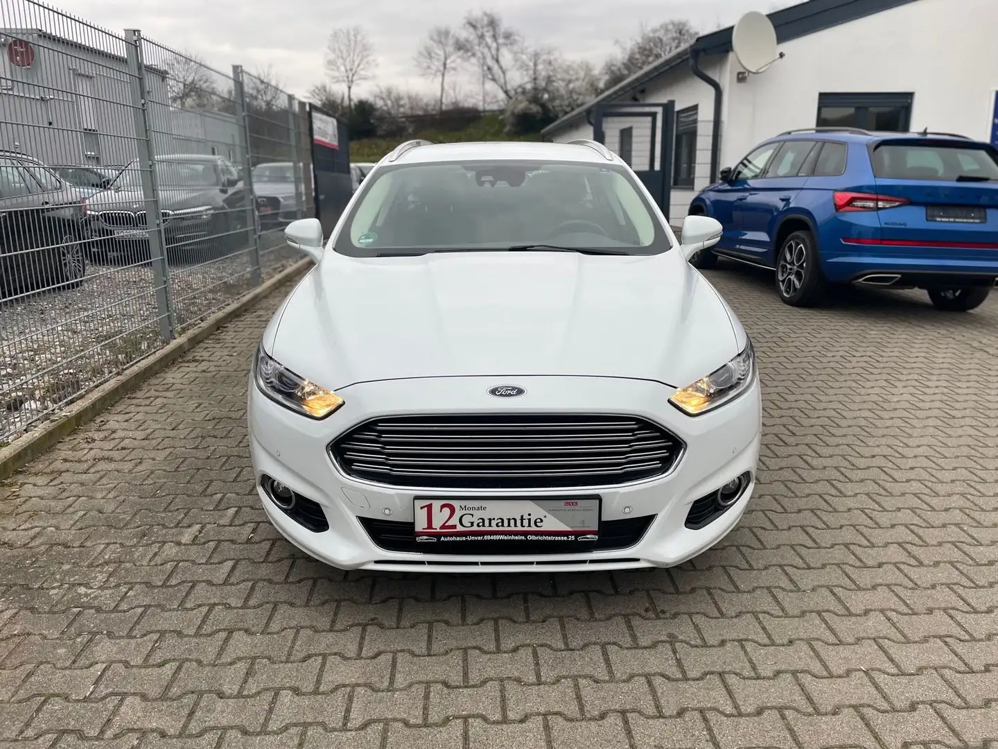 Ford Mondeo Turnier Titanium 2.0TDCI |1.HAND|EUR6| Weiß - 2