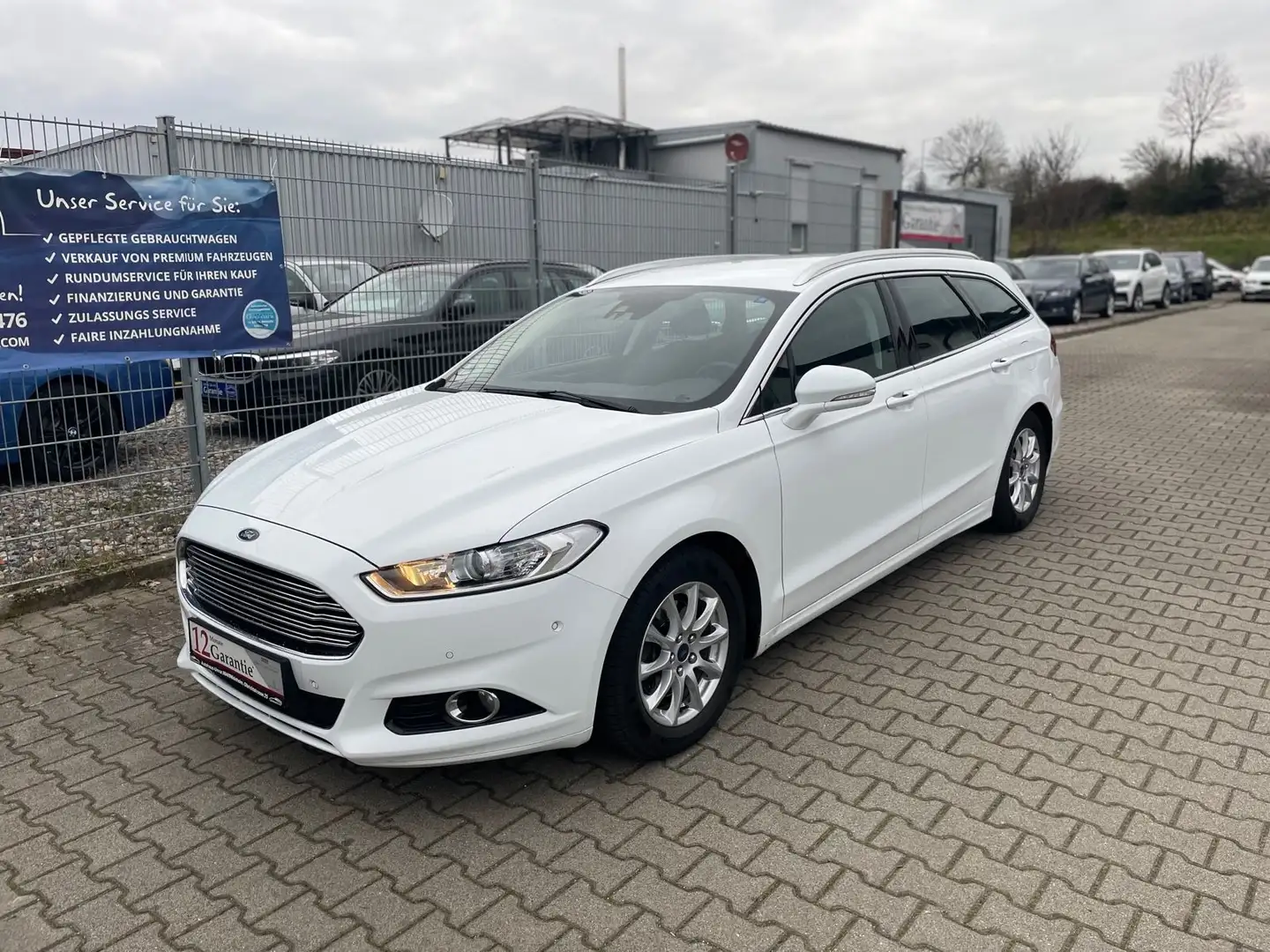 Ford Mondeo Turnier Titanium 2.0TDCI |1.HAND|EUR6| Weiß - 1