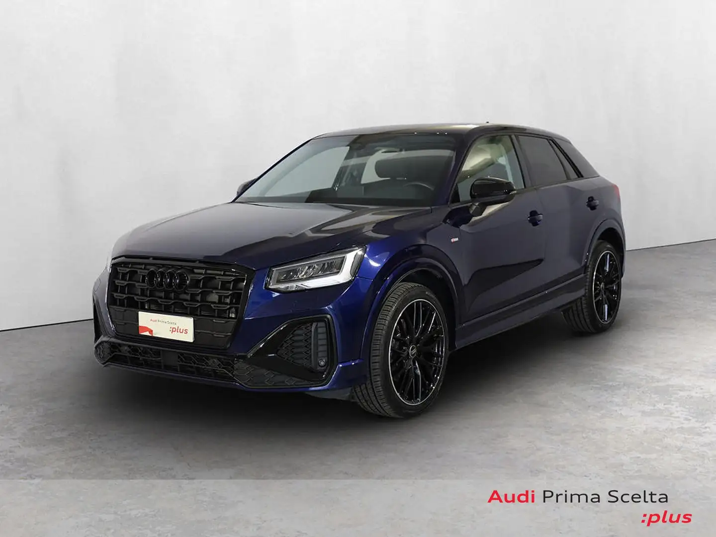 Audi Q2 30 2.0 tdi s line edition s-tronic Blauw - 1