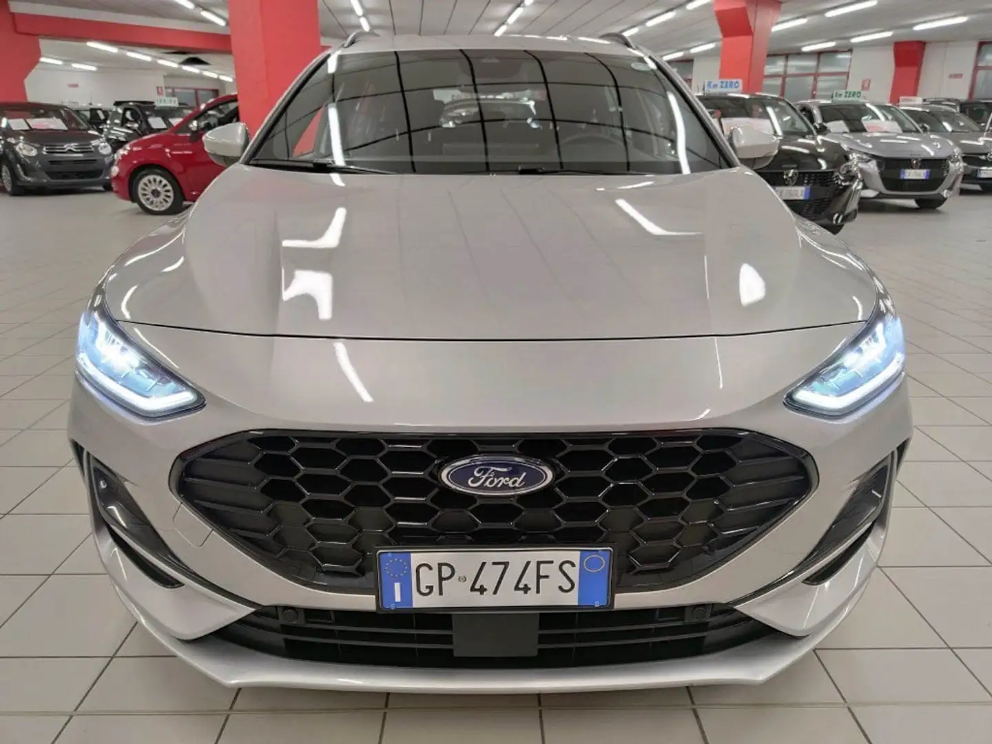 Ford Focus 1.0 125cv Hybrid SW ST Line Automatica SUPER PROMO Argento - 2