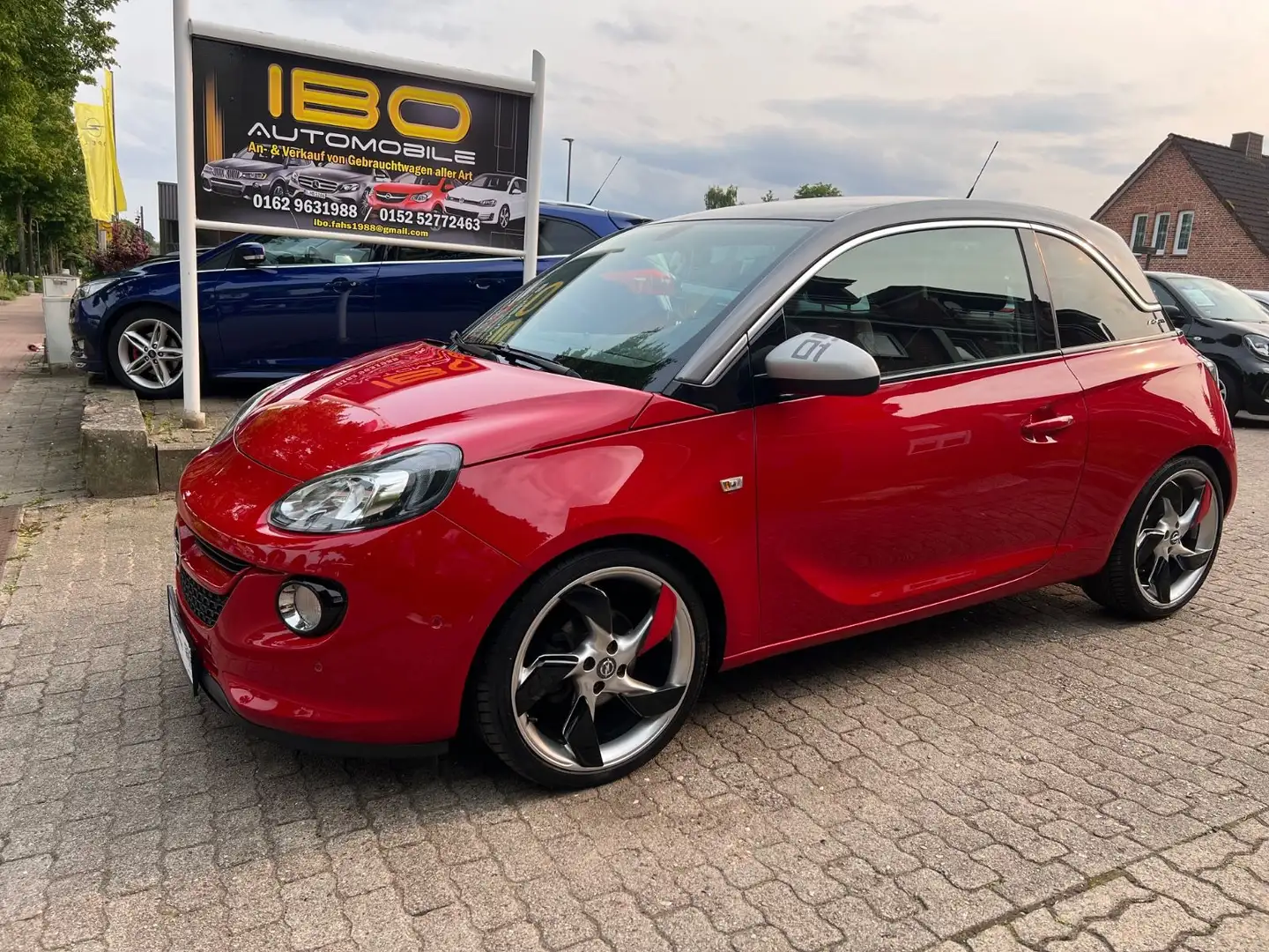 Opel Adam Slam Turbo +Sitzh+Lenkh+Intelli+HU/AU neu+ Rouge - 1