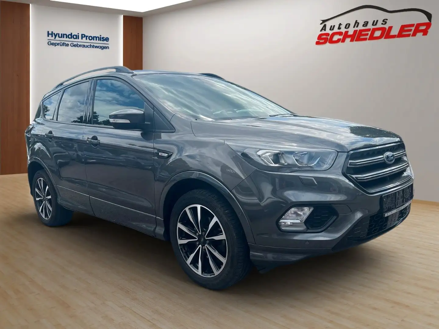 Ford Kuga ST-Line 1.5 EcoBoost 150PS+NAVI+AHK+KAMERA Gris - 2