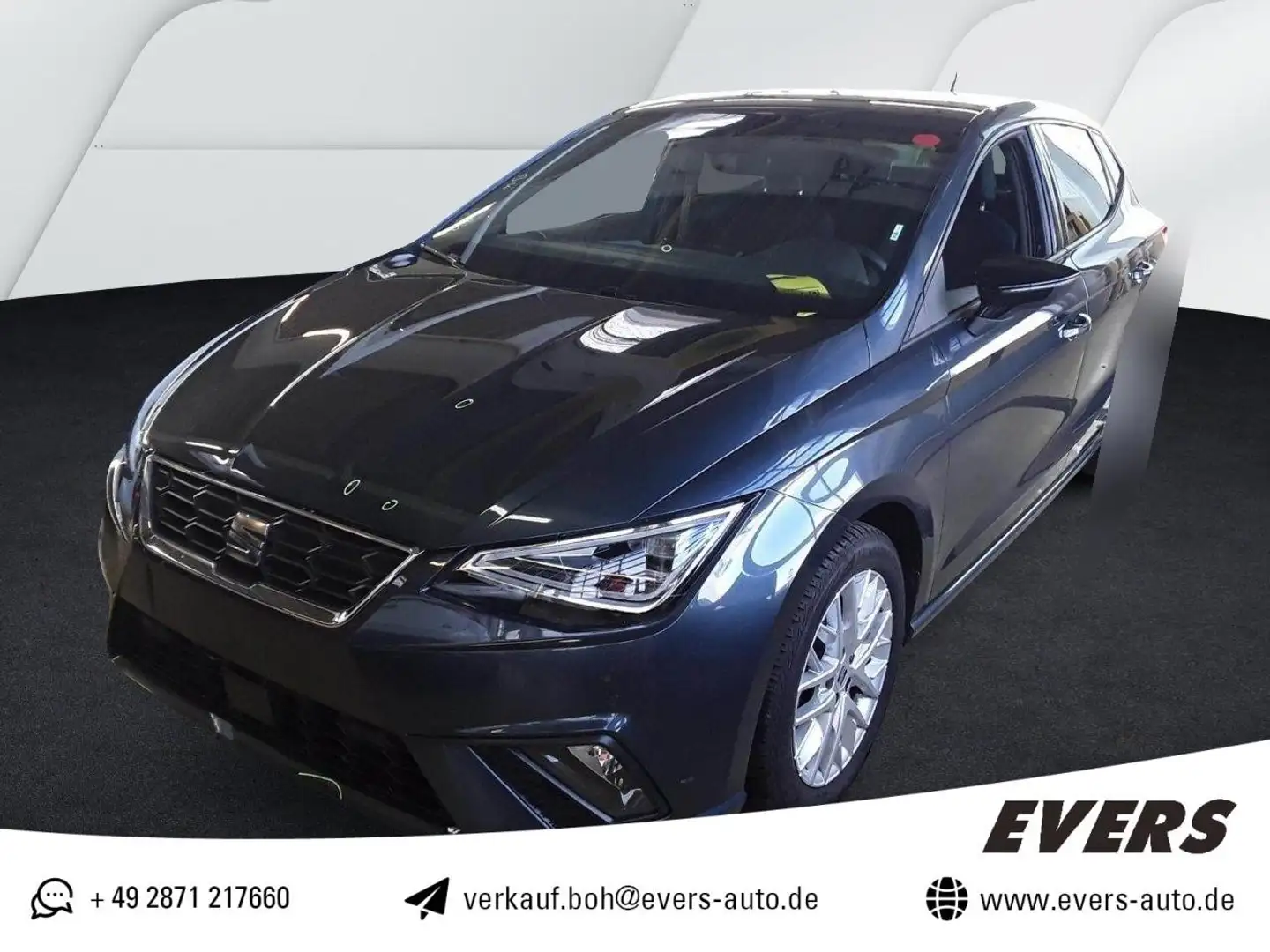 SEAT Ibiza 1.5 TSI DSG FR ACC+FULL LINK+LED+KAMERA Grau - 1