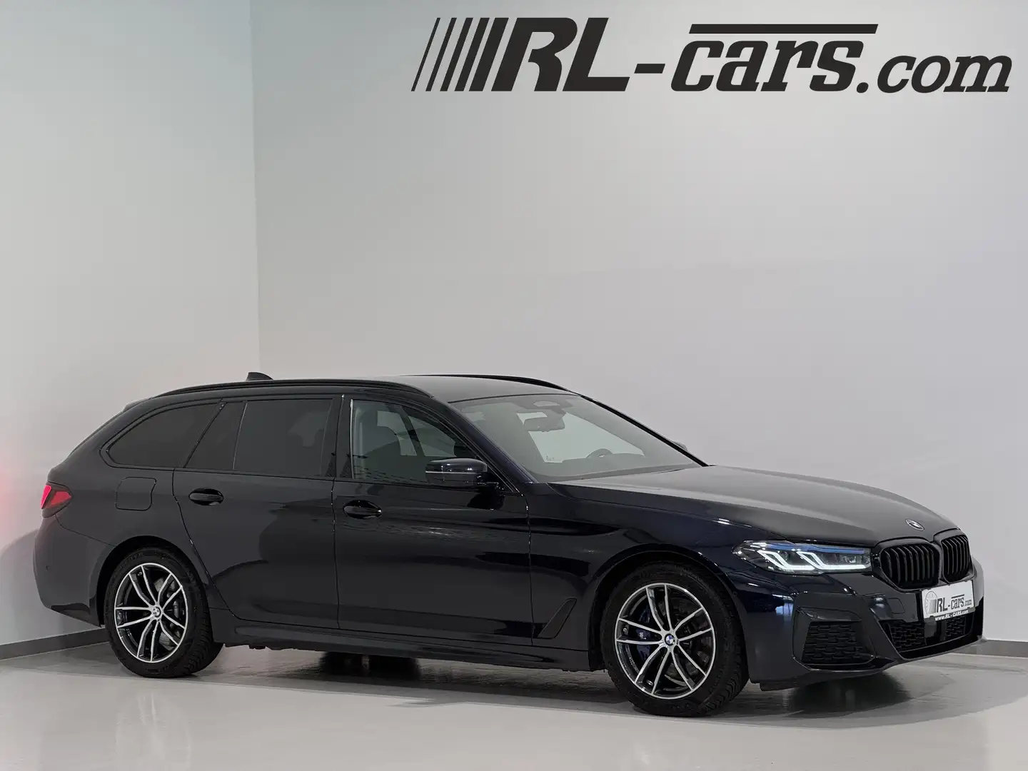 BMW 530 e G31 LCI Aut/M-Sport/HEAD-UP/AHK/ACC/Laser/H&K Schwarz - 1