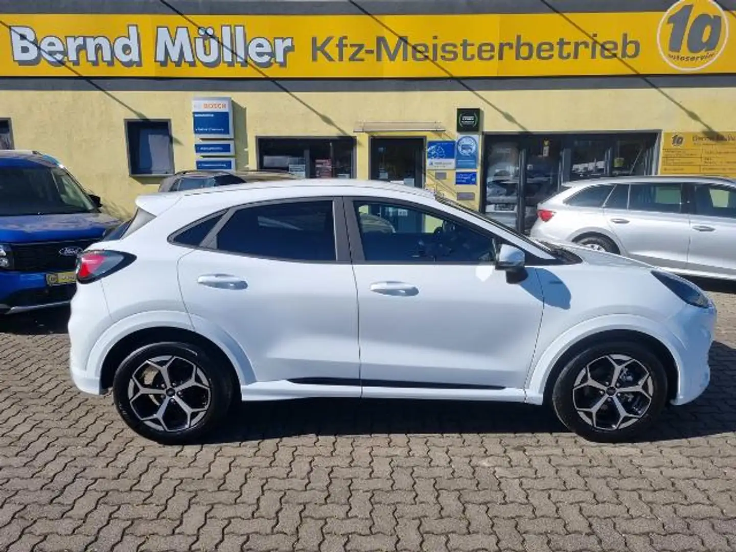 Ford Puma 1.0 EB Hybrid ST-LINE Navi Kamera Alu 17" -NEU! Blanc - 1