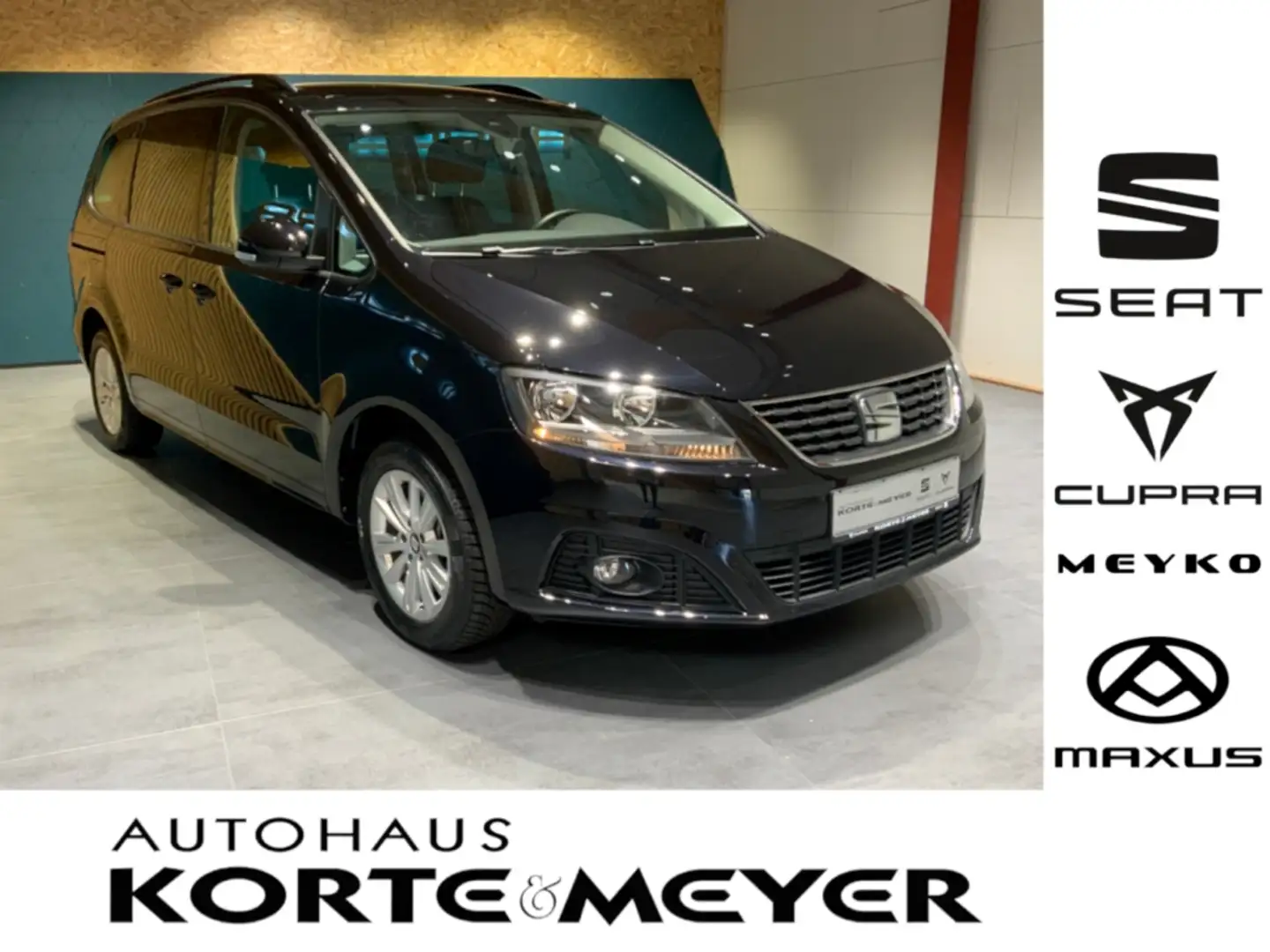 SEAT Alhambra Style 1.4TSI 6-Gang+Navi +Tempomat Schwarz - 1