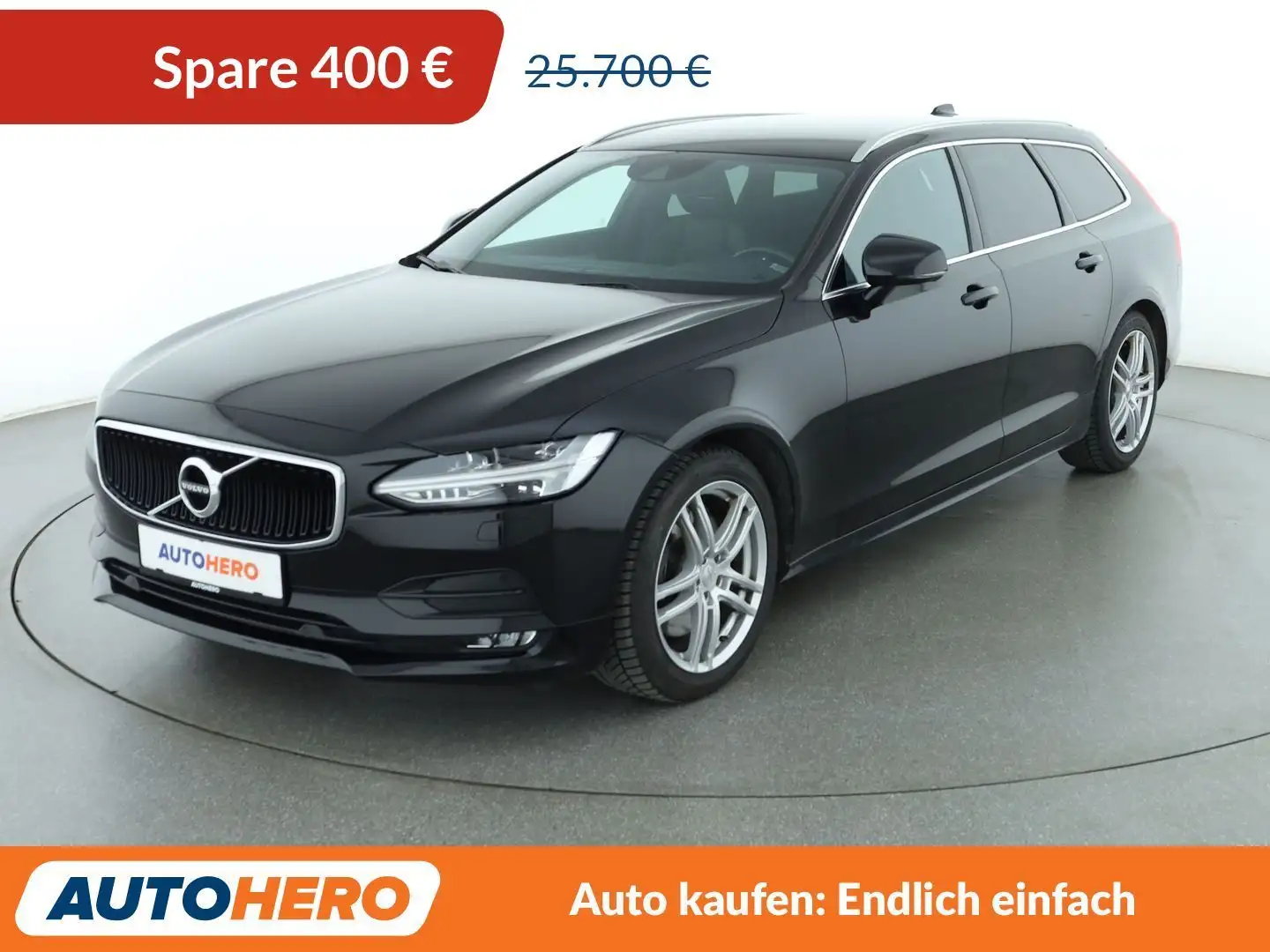 Volvo V90 2.0 T4 Momentum Pro Aut.*NAVI*LED*TEMPO*PDC* Schwarz - 1