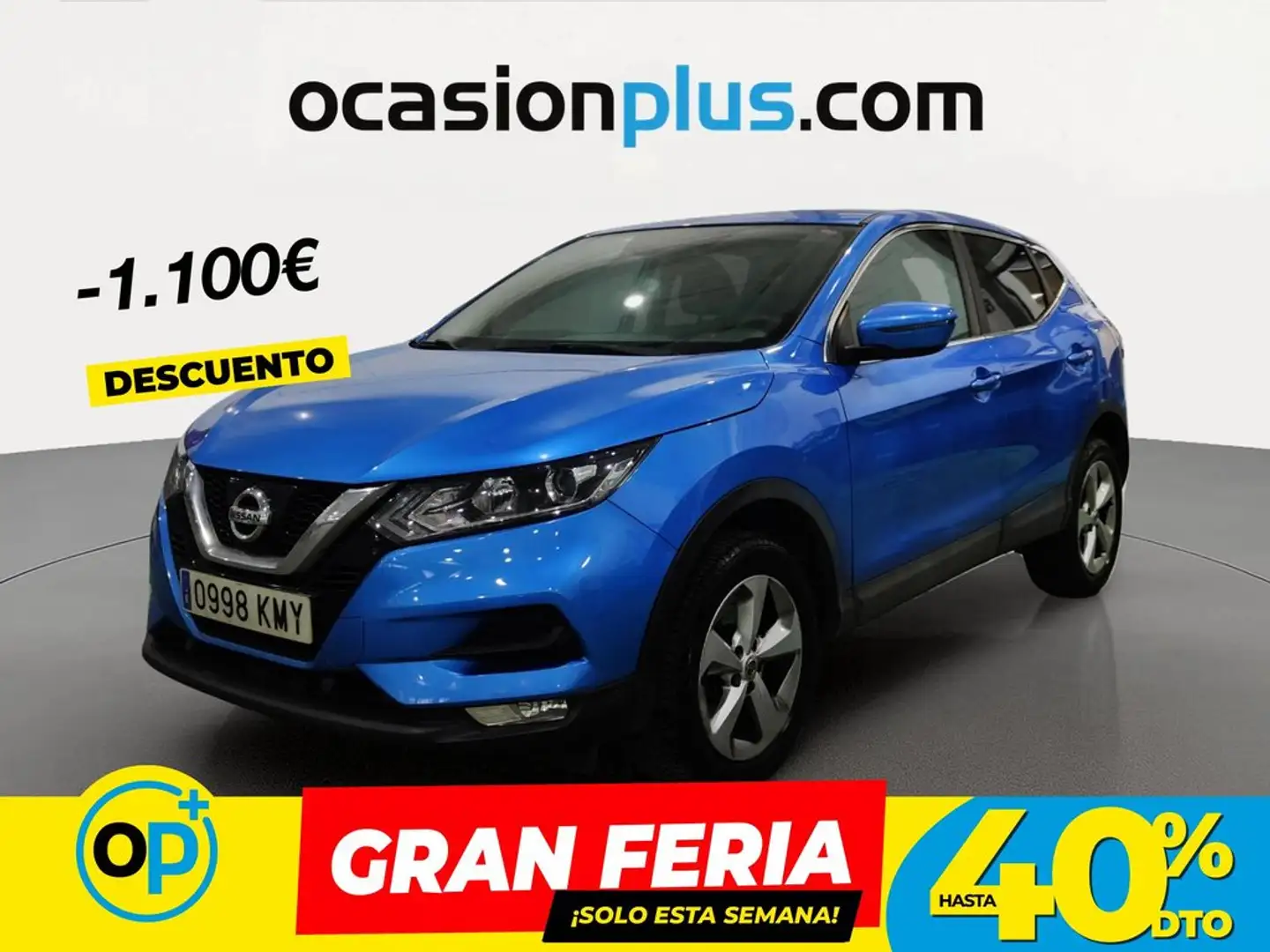 Nissan Qashqai 1.6 DIG-T Acenta 4x2 Azul - 1