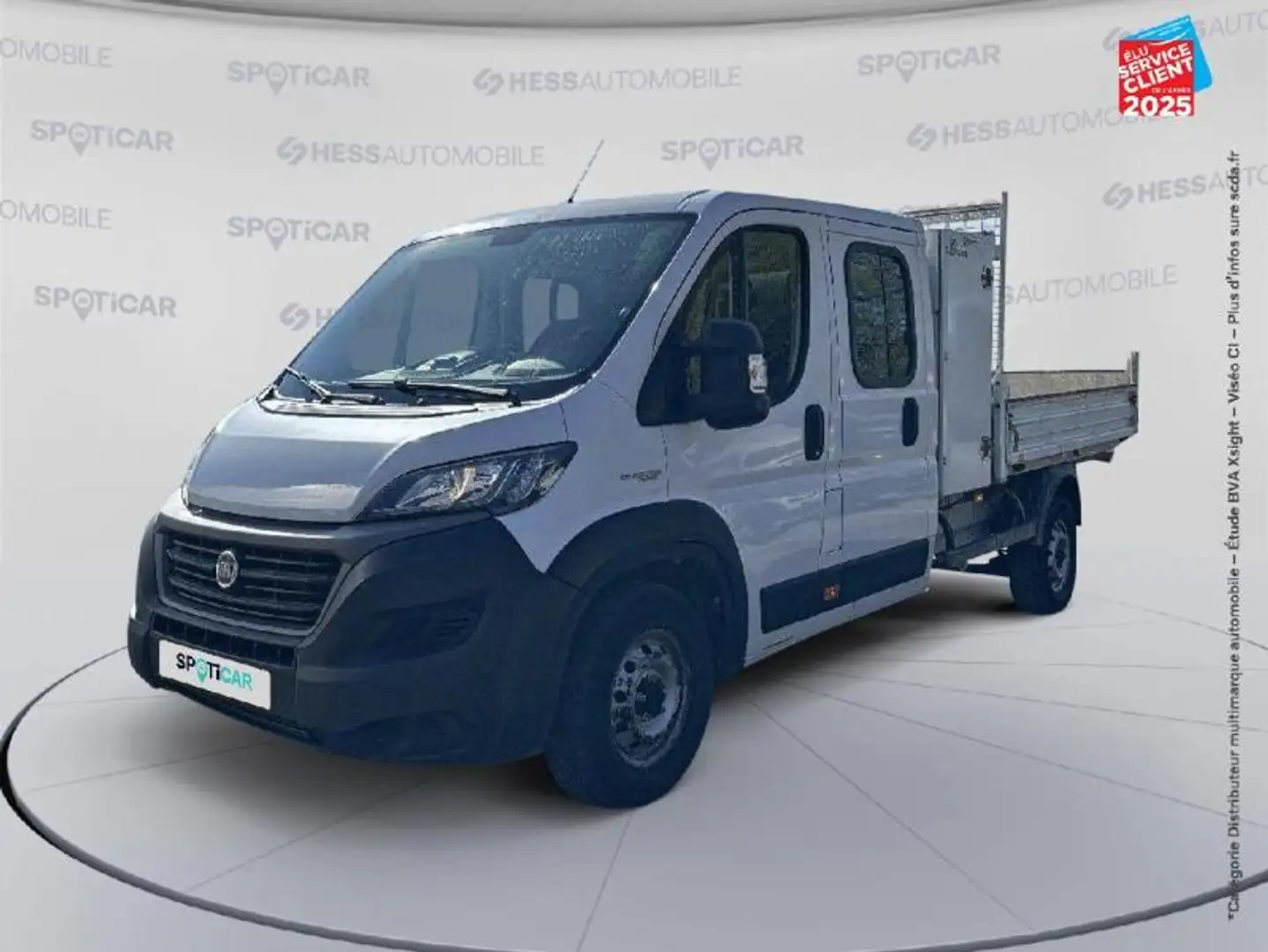Fiat Ducato 3.5 MAXI XL 2.3 MULTIJET 140CH ACIER DOUBLE CABINE Blanc - 1
