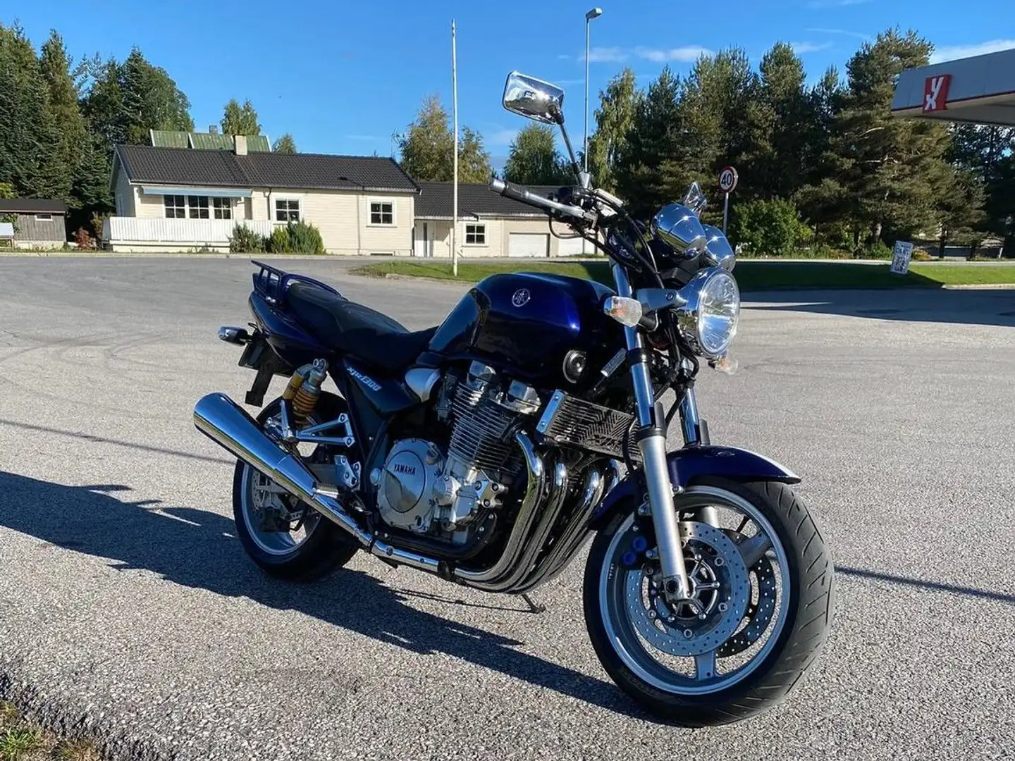 Yamaha XJR 1300 plava - 1