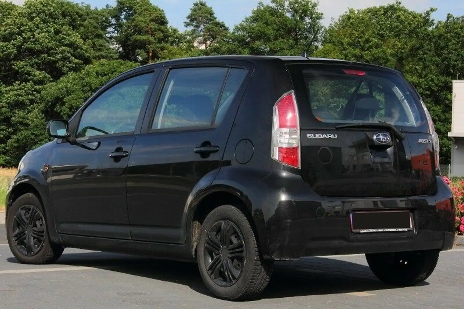 Subaru Justy Trend eFH TüV Neu R-CD Negru - 1