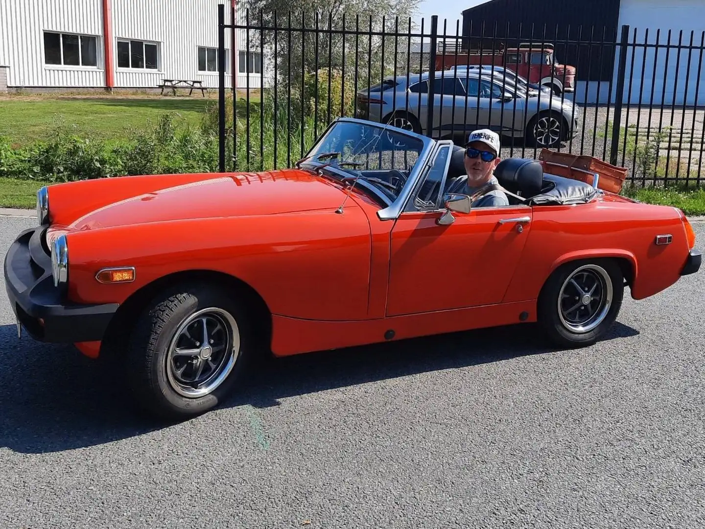 MG Midget Midget 1500 cc oldtimer belastingvrij bj. 1976 Kırmızı - 2