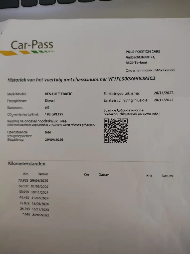 Renault Trafic 2.0 DCI 131 CV anno 2022 Bianco - 1