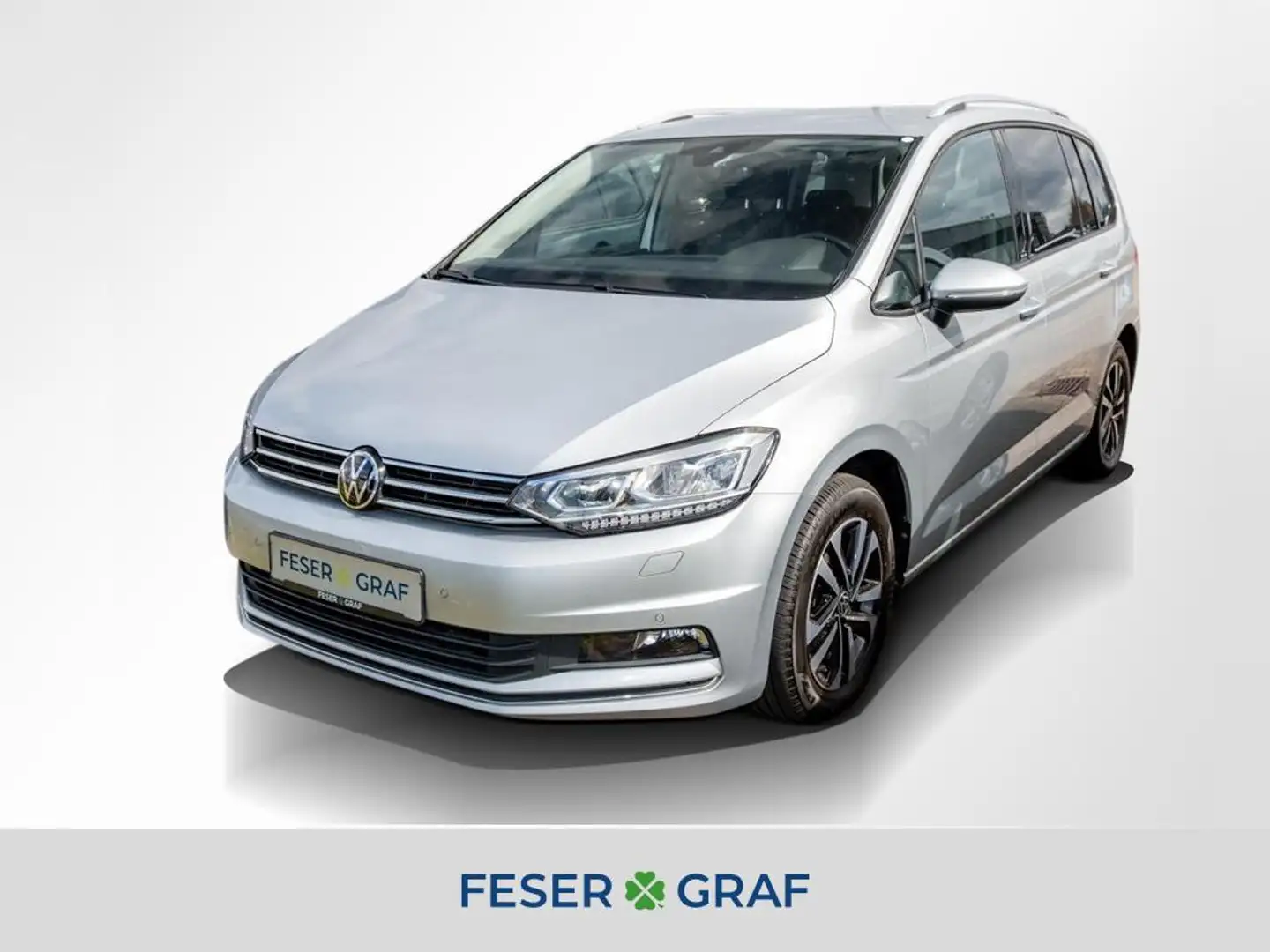 Volkswagen Touran 2.0 TDI COMFORTLINE DSGLED/ACC/NAVI Silber - 1