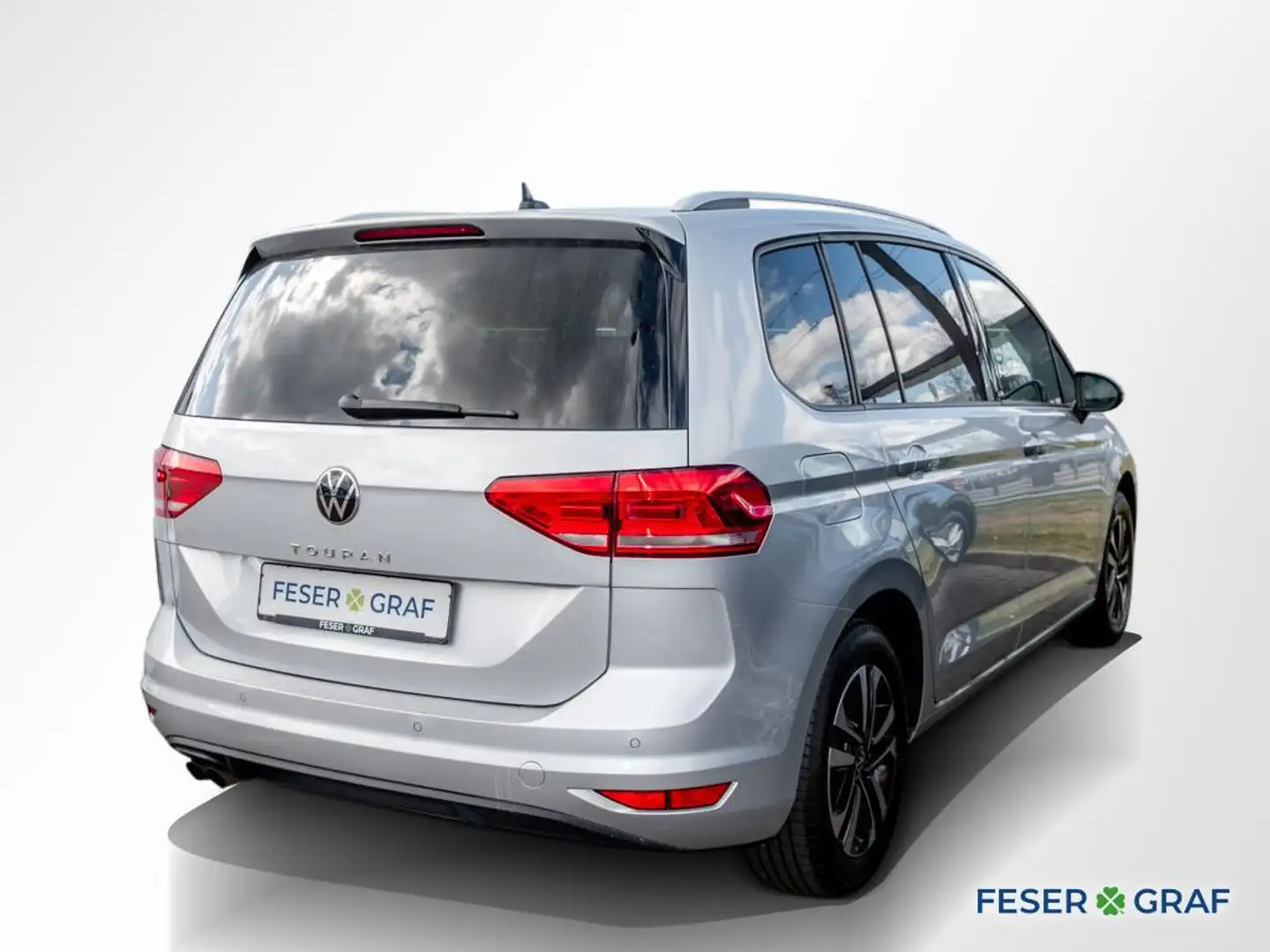 Volkswagen Touran 2.0 TDI COMFORTLINE DSGLED/ACC/NAVI Silber - 2
