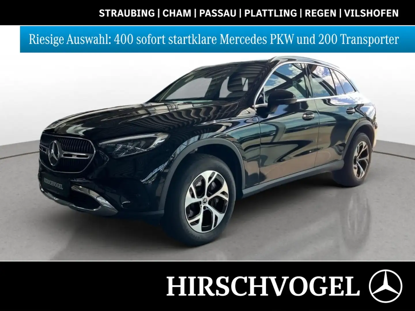 Mercedes-Benz GLC 300 e 4M AVANTGARDE+AHK+MBUX+LED+Kam+PDC+SHZ Schwarz - 1