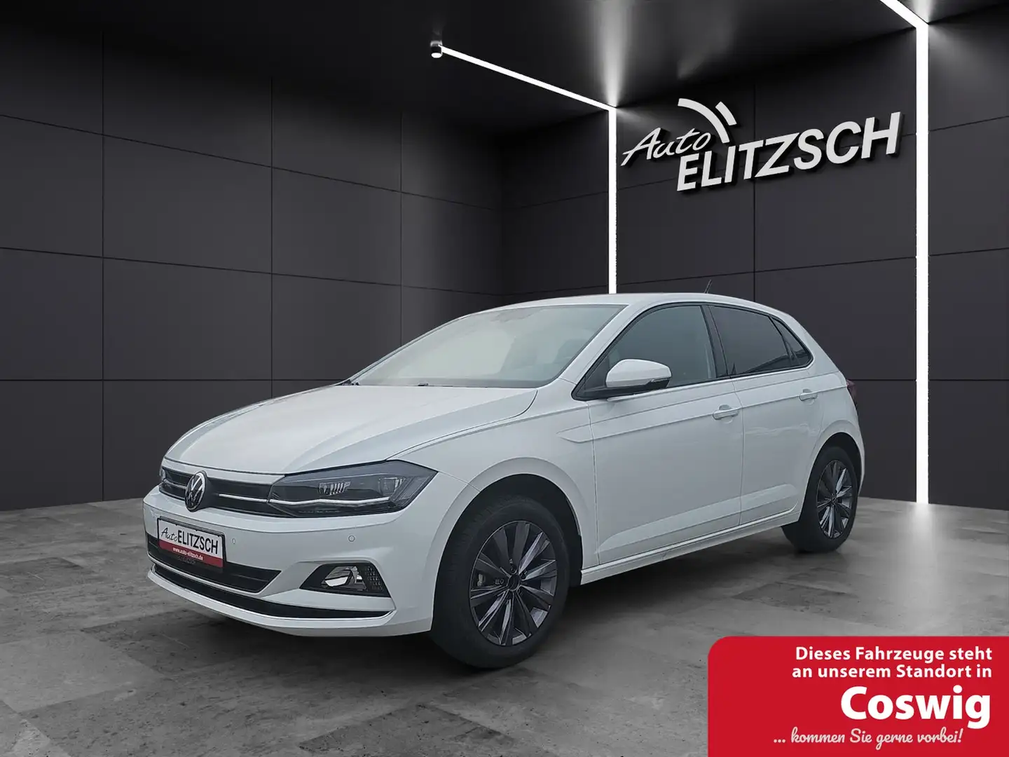 Volkswagen Polo Highline TSI DSG LED ACC SH PDC WeConnect DAB+ ... Weiß - 1
