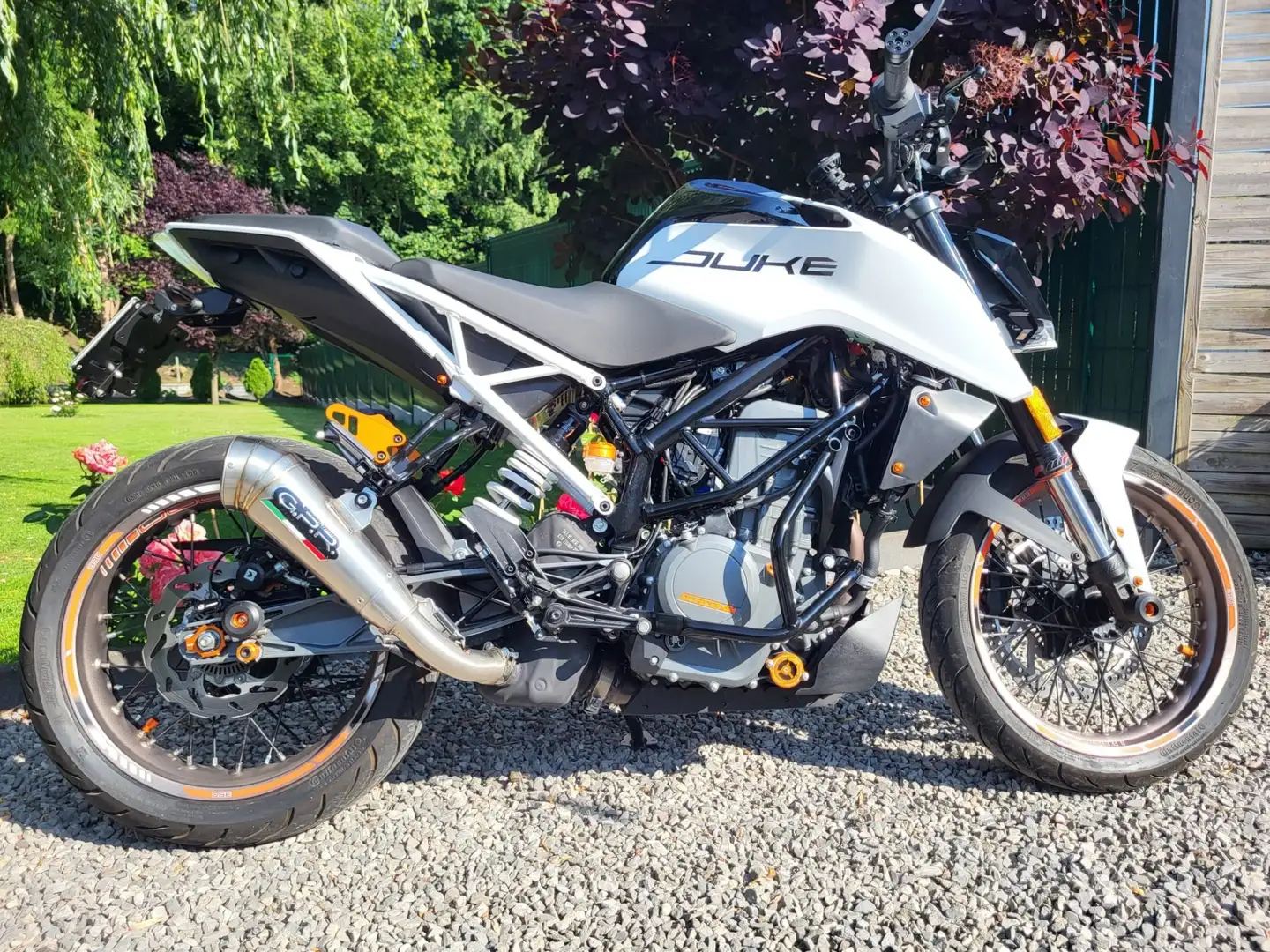 KTM 390 Duke Blanc - 2