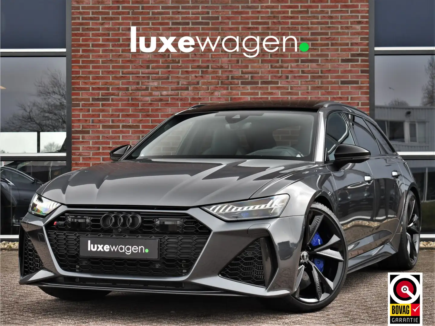 Audi RS6 Avant 4.0 TFSI quattro Dyn+ B&O-high Carbon Pano C Gris - 1