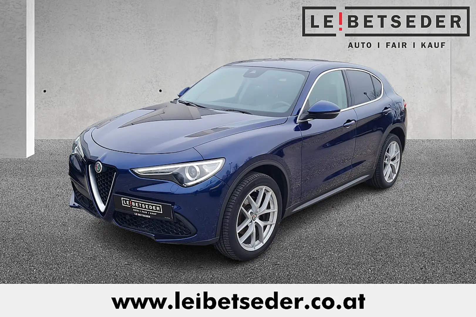 Alfa Romeo Stelvio Super 2,2 ATX AWD Blau - 1