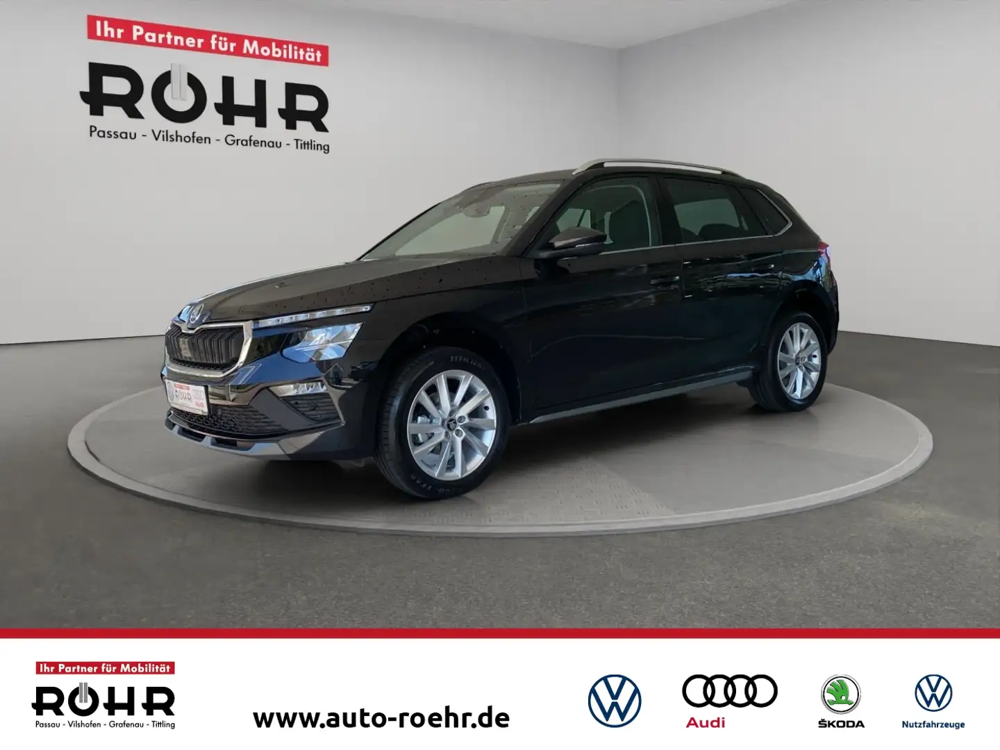 Skoda Kamiq (AHK.LED.PDC.GRA.SHZ) Selection 1.5 TSI DSG 130 Ja Schwarz - 1