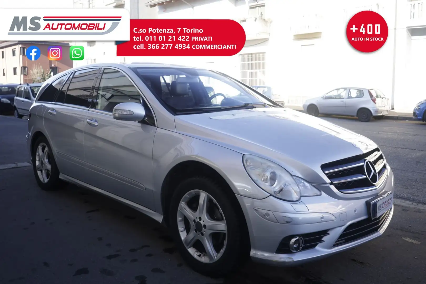 Mercedes-Benz R 300 Mercedes-Benz Classe R 300 CDI BlueEFFICIENCY cat Argent - 1