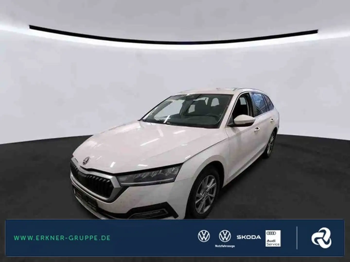 Skoda Octavia Combi 2.0TDI DSG Style Weiß - 1