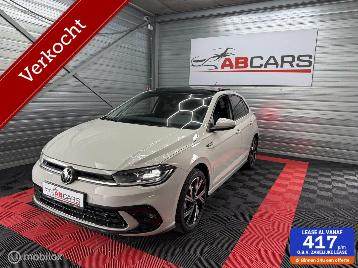 Volkswagen Polo 1.0 TSI R-Line Gris - 1