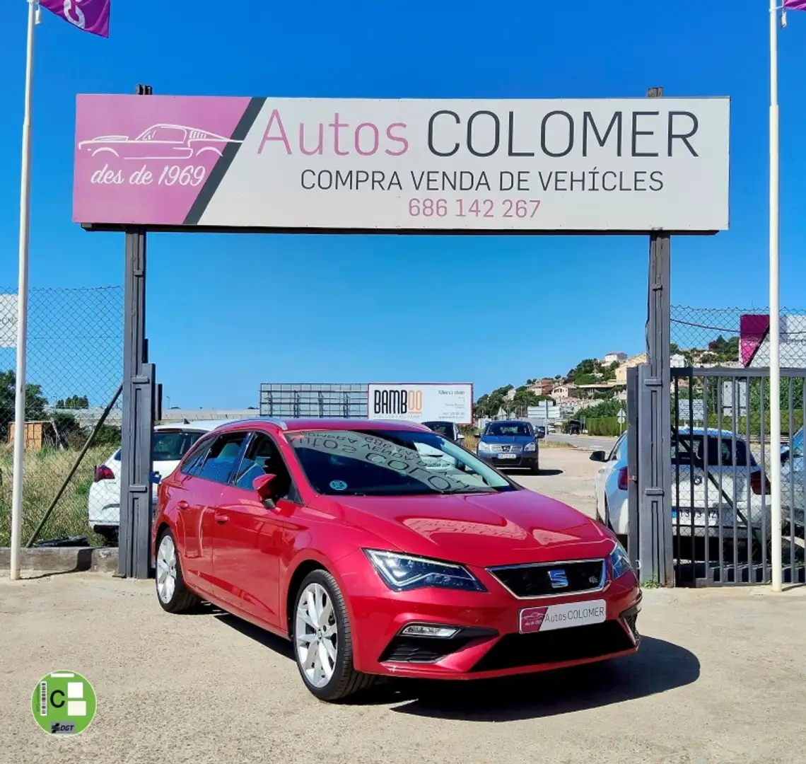 SEAT Leon 2.0TDI CR S&S FR DSG7 150 Rojo - 1