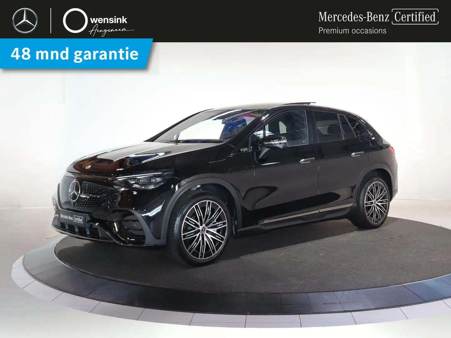 Mercedes-Benz EQE SUV 300 AMG Line 91 kWh | Luchtvering | Achterasbestur Zwart - 1