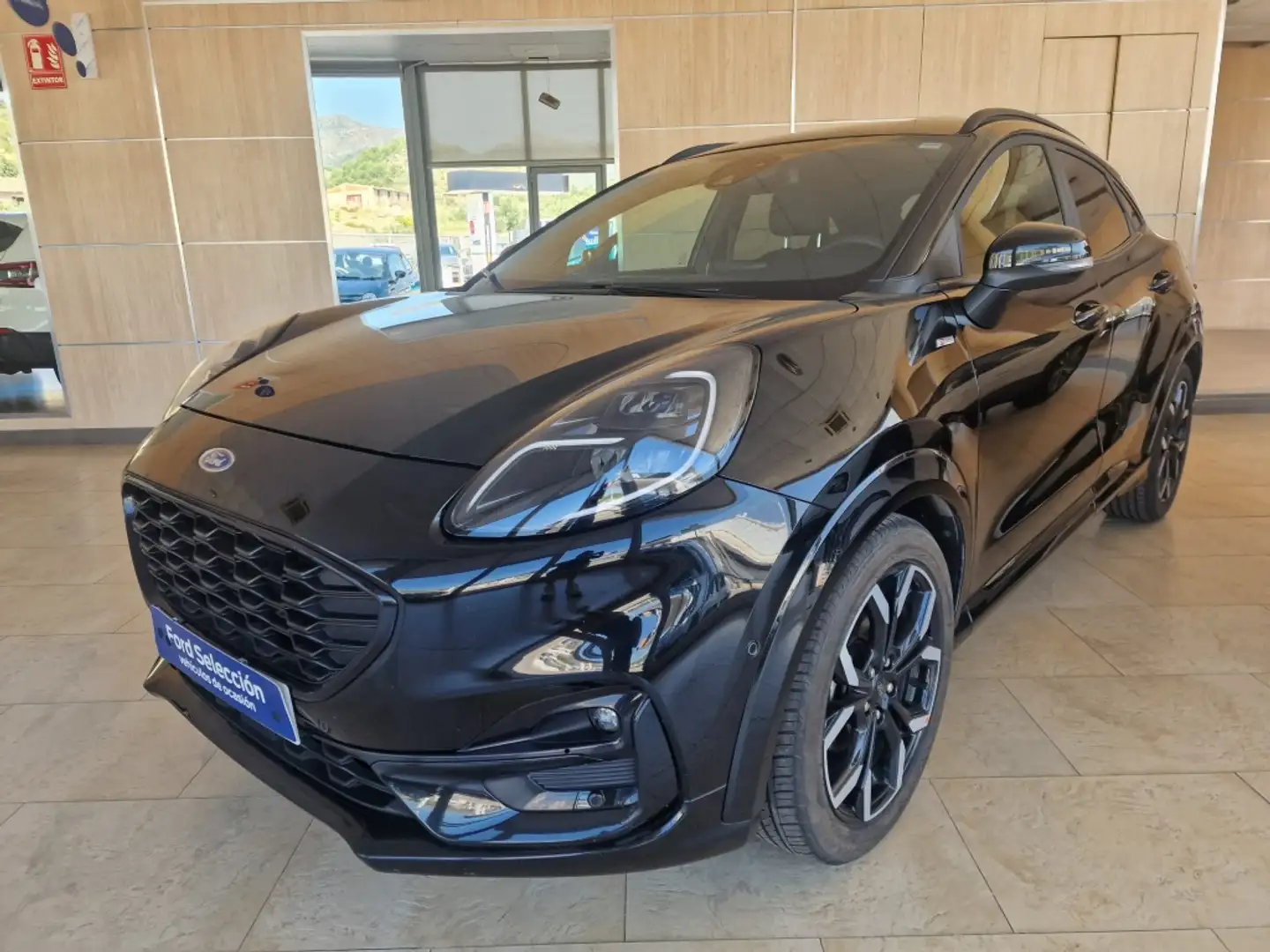 Ford Puma 1.0 EcoBoost MHEV ST-Line X Aut. 125 Noir - 1