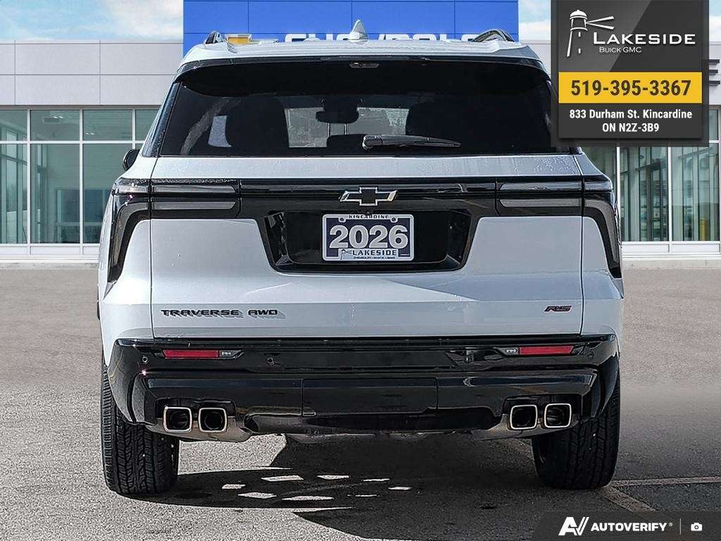 2026 Chevrolet Traverse AWD 4dr RS — photo 5