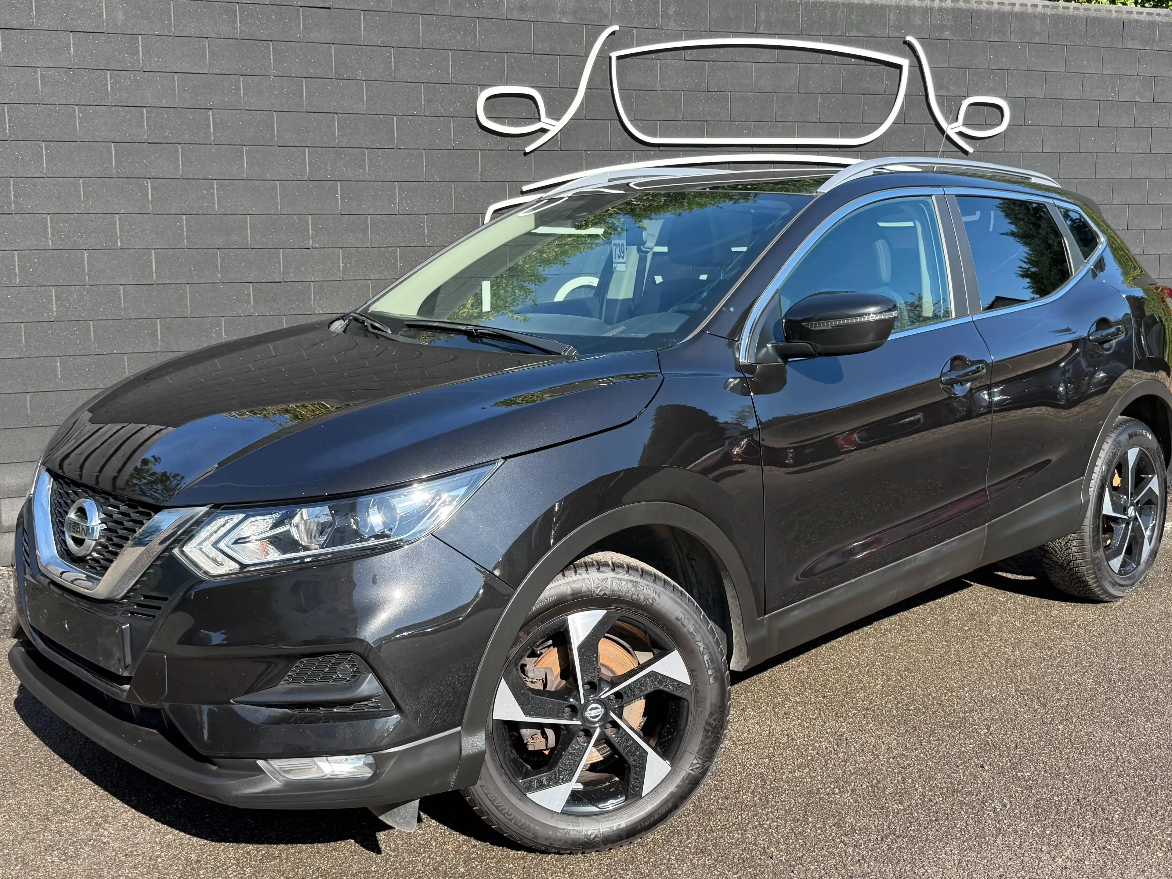 Nissan Qashqai 1.3 DIG-T+AIRCO+TOIT PANO+CAMERA+JANTES+EURO 6