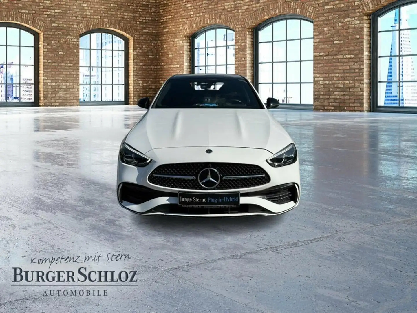 Mercedes-Benz C 400 e 4MATIC Pano Night AkustikGlas PDC LED Blanco - 2