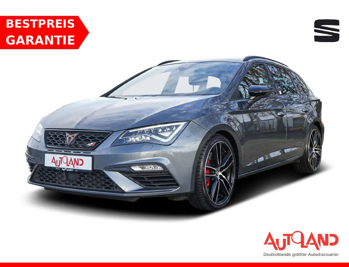 SEAT Leon ST 2.0 Cupra 300 4Drive LED Navi ACC PDC Grau - 1