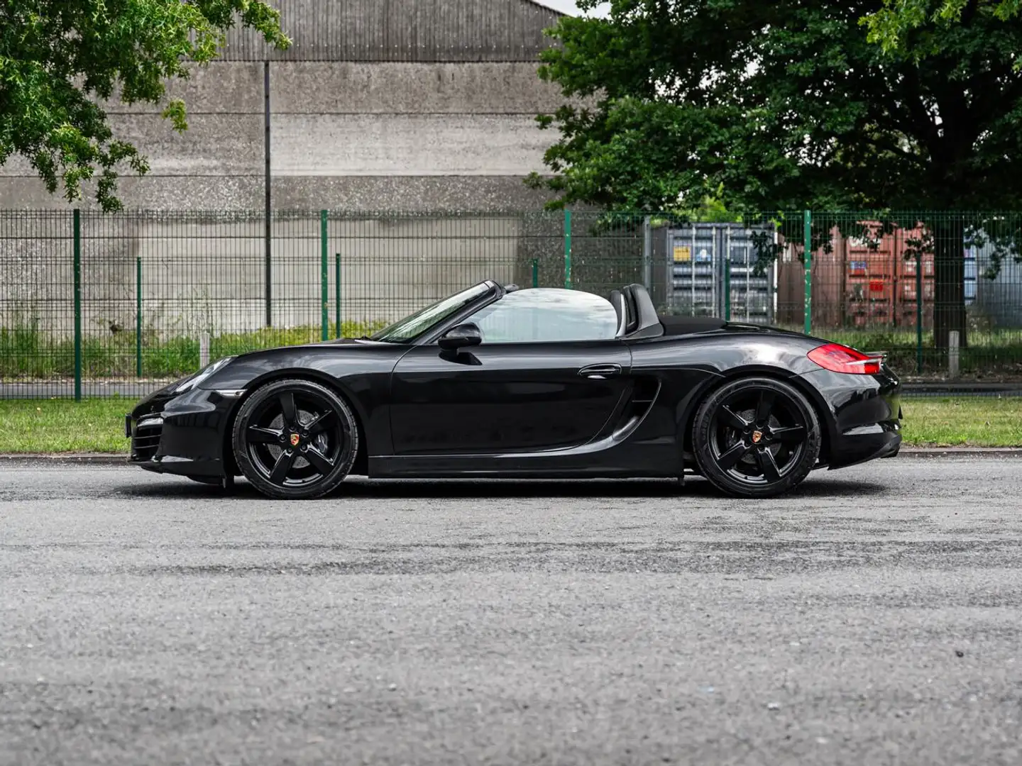 Porsche Boxster 2.7i PDK BlackEdition Full leatherSport lower sus Nero - 1