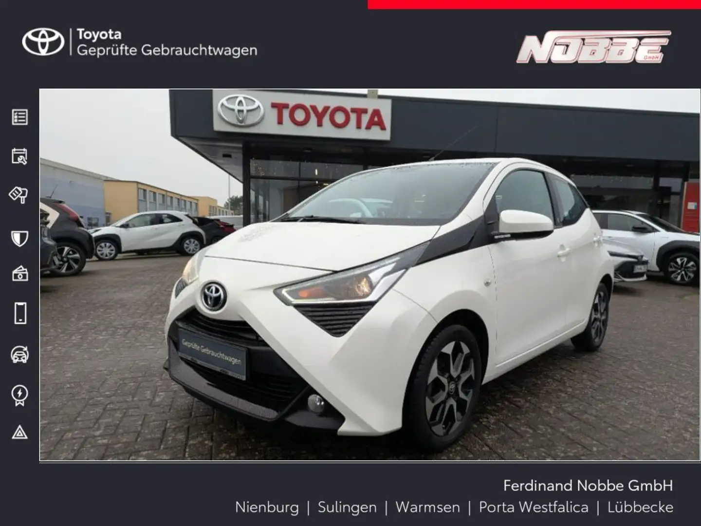 Toyota Aygo X x-play Team D *Sitzheizung Fahrer, TomTom* Weiß - 1