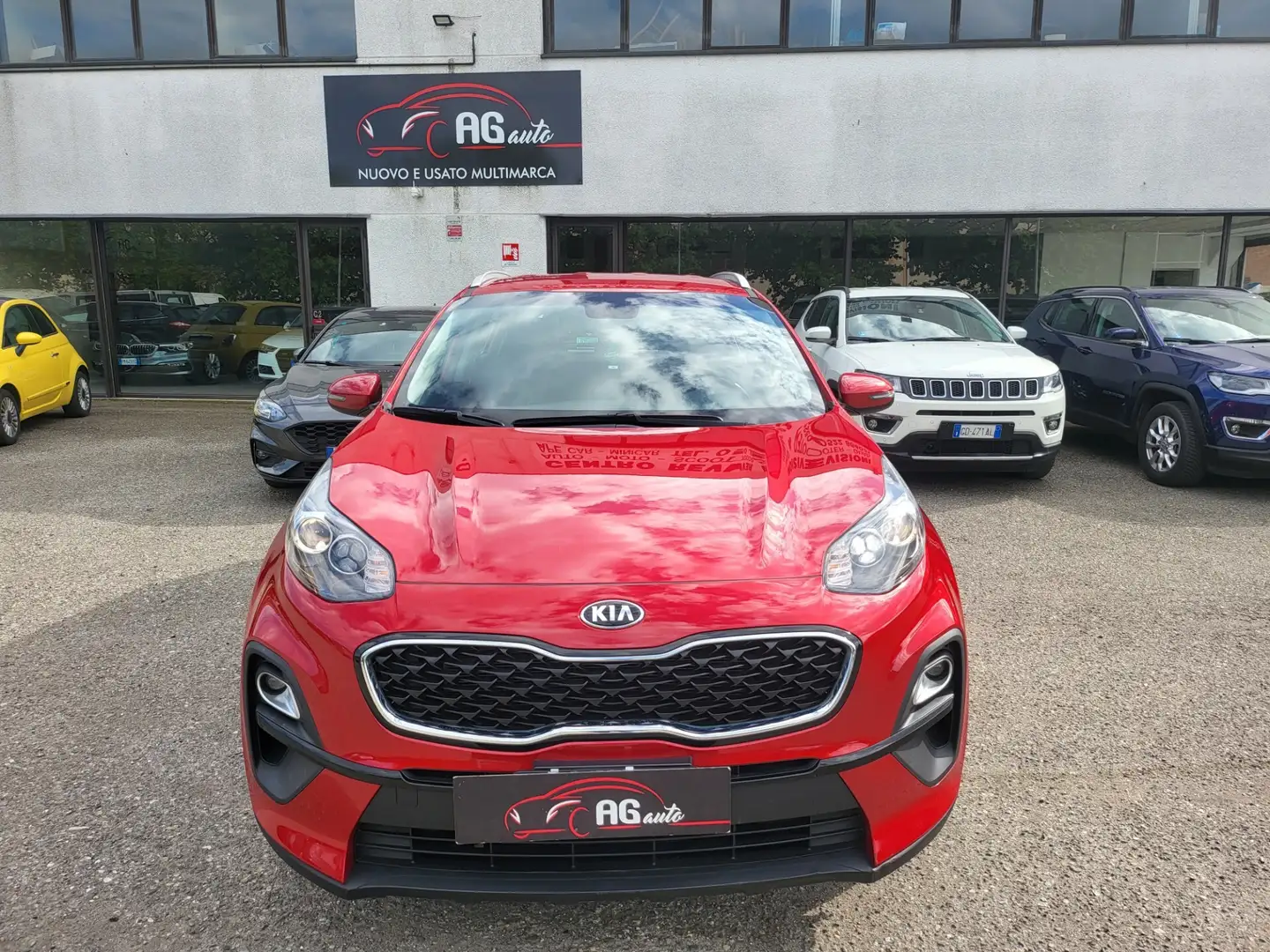 Kia Sportage 1.6 ECOGPL 2WD Business Class Rouge - 2