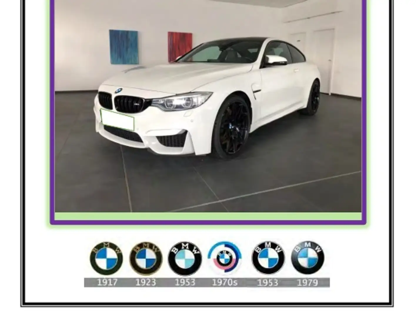 BMW M4 M4A Competition Weiß - 1