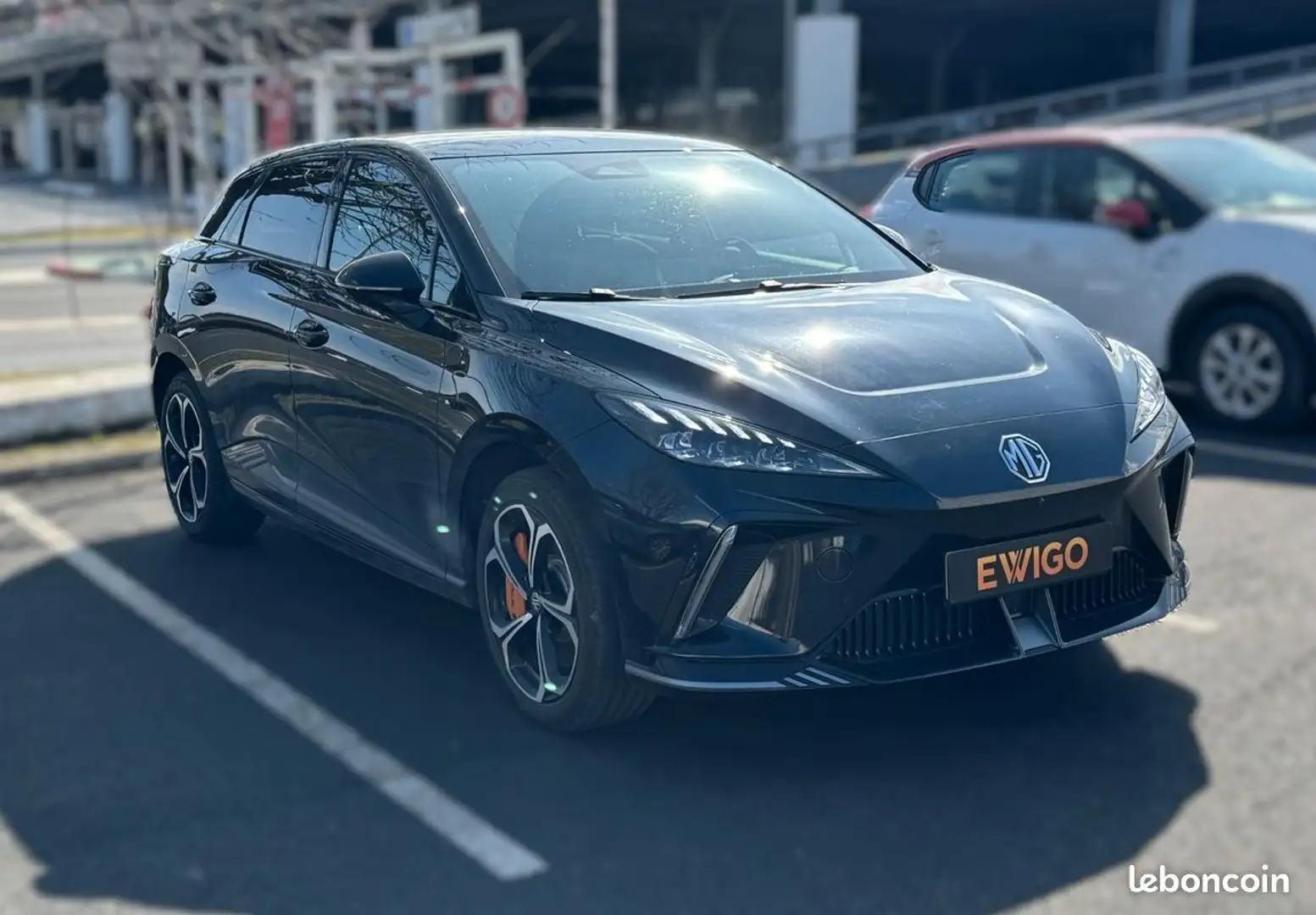 MG MG4 Mg electric 435ch 64kwh xpower 4wd bva Zwart - 2