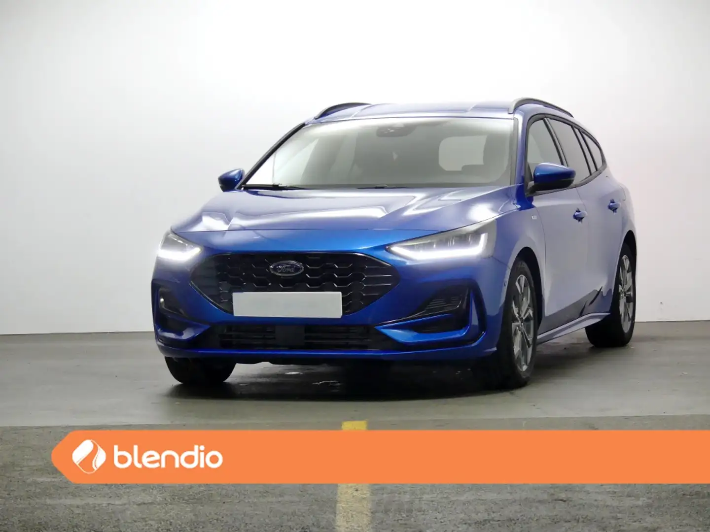 Ford Focus 1.0 ECOBOOST MHEV 92KW ST-LINE 125 5P Blauw - 1